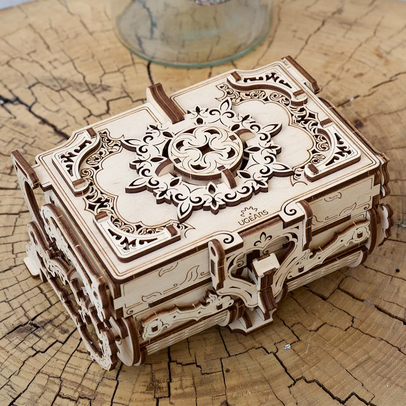 Storage Jewelry Box Wooden Mechanical Drive Assembly Model Handmade Storage Box Gift
Storage Jewelry Box Wooden Mechanical Drive Assembly Model Handmade Storage Box Gift