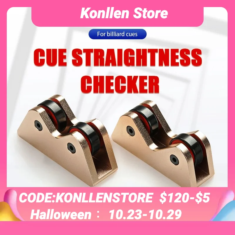 Cue Straightness Tester For Billiard Cues Stick Kit 6 color Metal Bearings Front Seat Height Professional Billiard Accessories
Cue Straightness Tester For Billiard Cues Stick Kit 6 color Metal Bearings Front Seat Height Professional Billiard Accessories