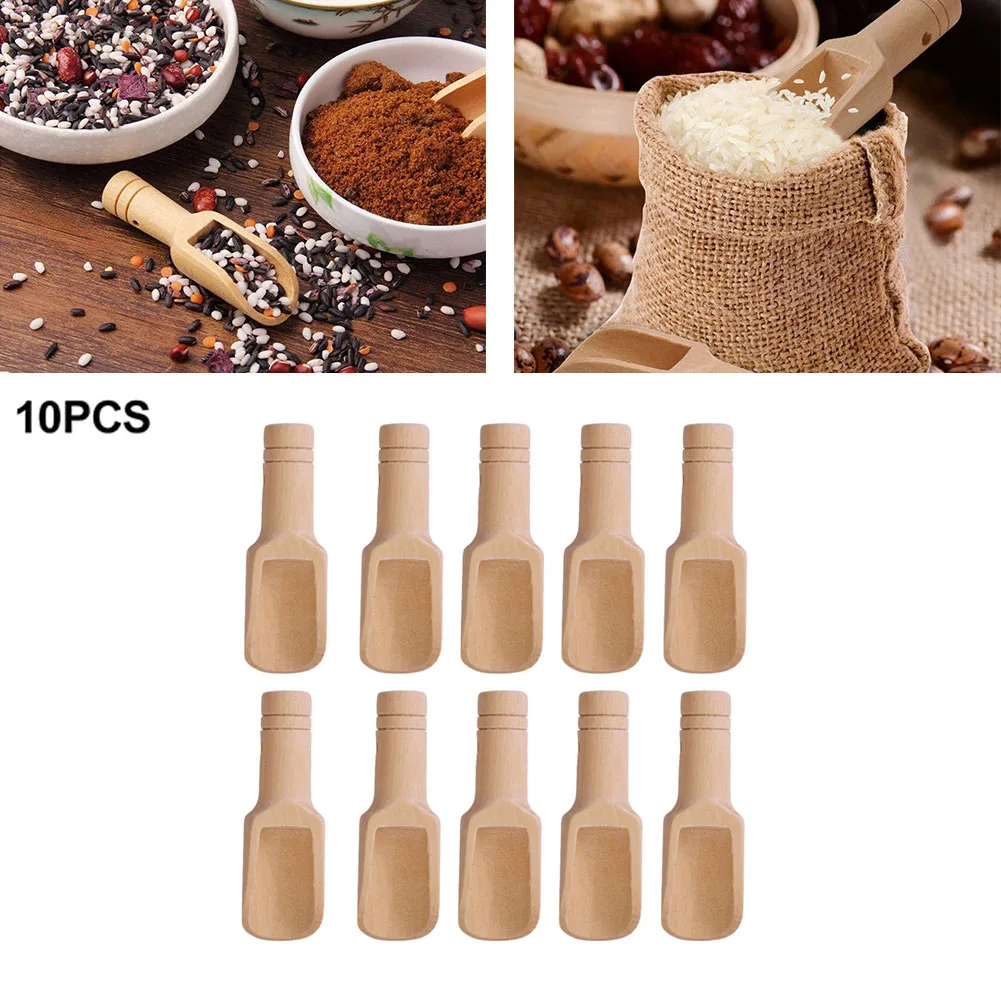 10pcs Mini Wooden Spoon Milk Powder Tea Spoon Soaking Salt Spoon Lotus Round Handle Kitchen Cooking Tool Salt Sugar Coffee Home
10pcs Mini Wooden Spoon Milk Powder Tea Spoon Soaking Salt Spoon Lotus Round Handle Kitchen Cooking Tool Salt Sugar Coffee Home