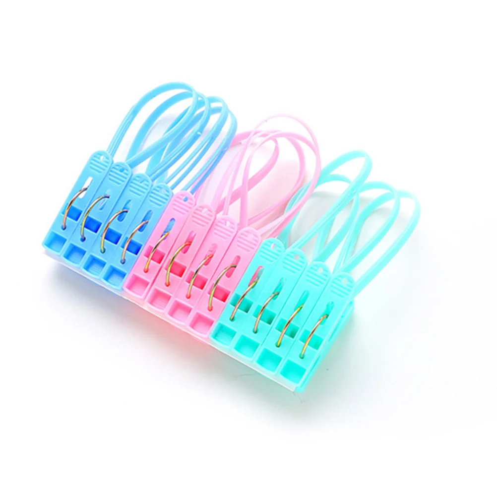 24PCS Wind-resistant Multi-function Clothes Pegs Plastic Clips Clothespins for Underwear
24PCS Wind-resistant Multi-function Clothes Pegs Plastic Clips Clothespins for Underwear