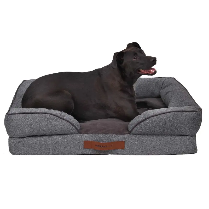 Cozy Orthopedic Sofa-Style Dog & Cat bed, Gray Soft Sleep House Cushion Pet Product Accessories
Cozy Orthopedic Sofa-Style Dog & Cat bed, Gray Soft Sleep House Cushion Pet Product Accessories