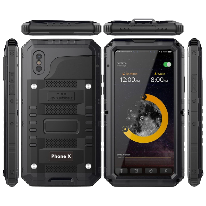 2023 New IP68 Waterproof Shockproof Case 360 Heavy Duty Metal Armor Protection Cover for iPhone15 14 13 12 11 Pro Max SE 2020
2023 New IP68 Waterproof Shockproof Case 360 Heavy Duty Metal Armor Protection Cover for iPhone15 14 13 12 11 Pro Max SE 2020