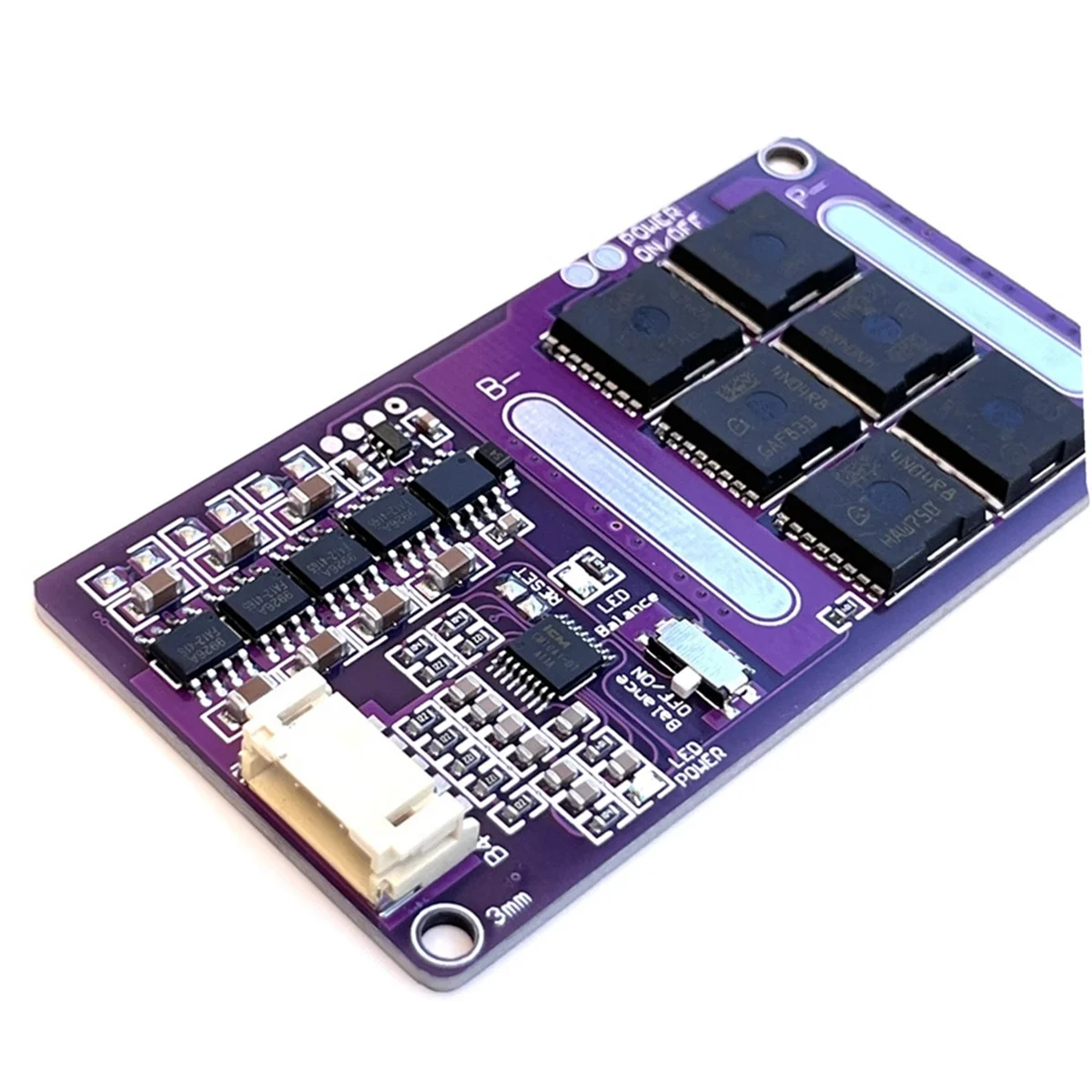 3 Series Battery Protection Board Ternary with Active Balanced Charge Protection 120A Ternary Lithium Protection Board
3 Series Battery Protection Board Ternary with Active Balanced Charge Protection 120A Ternary Lithium Protection Board