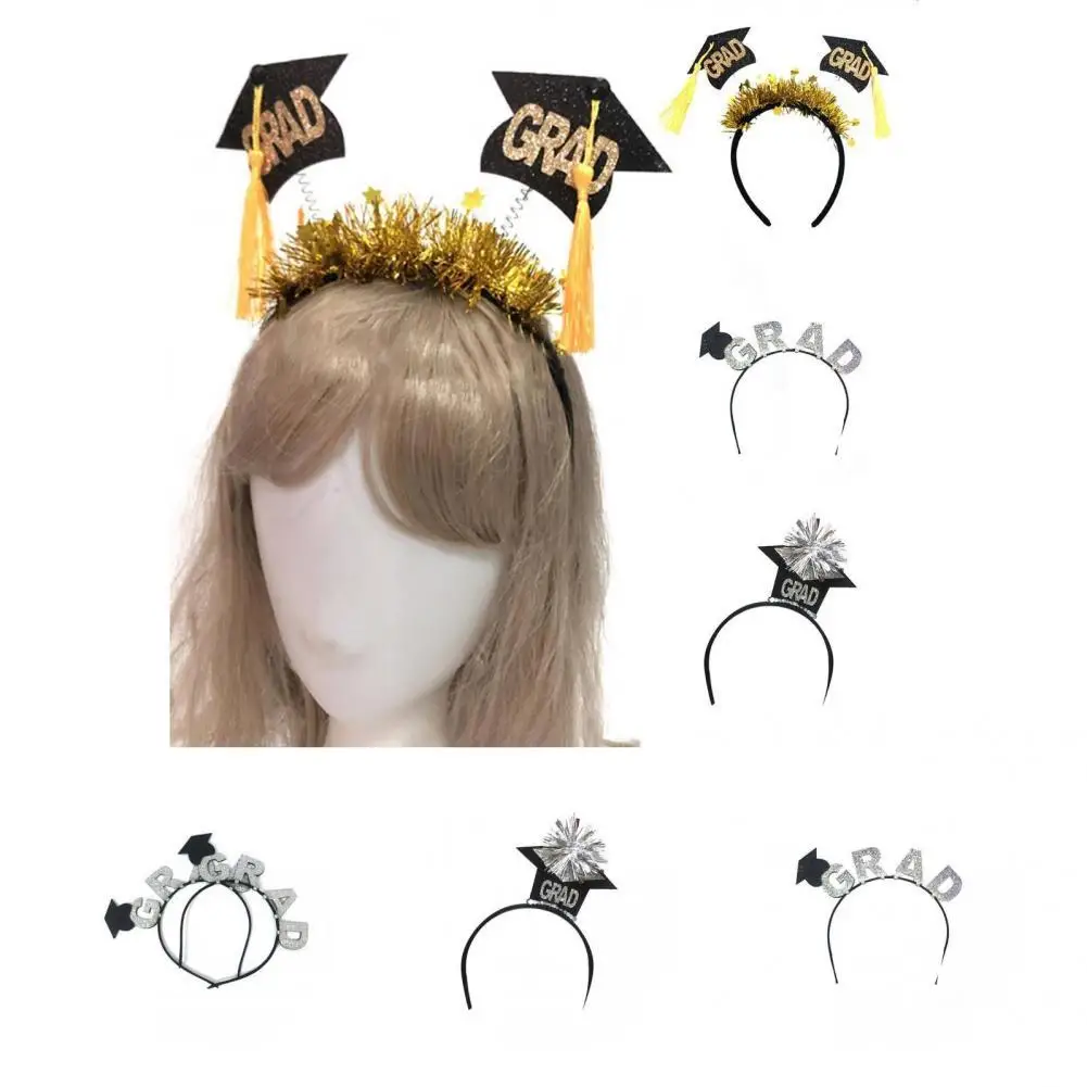Reusable Useful Mini Grad Cap Head Hoop Lightweight Hair Band Photo Prop Graduation Supplies
Reusable Useful Mini Grad Cap Head Hoop Lightweight Hair Band Photo Prop Graduation Supplies