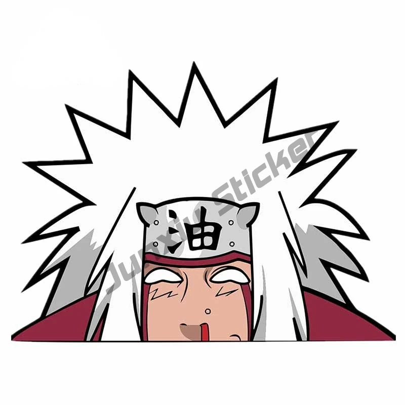 Ninja Jiraiya Peeker Anime Car Sticker Waterproof Decal for Bumper Window Truck Camper Guitar Scratch-Proof Exterior PVC13x11cm
Ninja Jiraiya Peeker Anime Car Sticker Waterproof Decal for Bumper Window Truck Camper Guitar Scratch-Proof Exterior PVC13x11cm