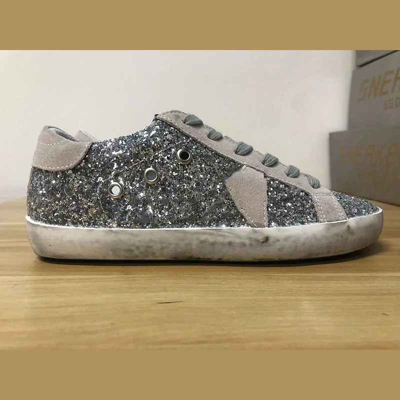 Four Seasons New Sequins Made Old Fashion Children's Leisure Small Dirty Breathable All-match Parent-child Running Shoes ST189
Four Seasons New Sequins Made Old Fashion Children's Leisure Small Dirty Breathable All-match Parent-child Running Shoes ST189