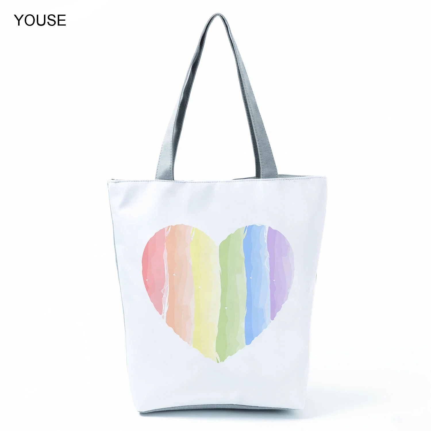 Colorful Love Printed Tote Bag Custom Simple Handbags Casual Travel Shoulder Bag High Capacity Storage Bag Portable Shopping Bag
Colorful Love Printed Tote Bag Custom Simple Handbags Casual Travel Shoulder Bag High Capacity Storage Bag Portable Shopping Bag