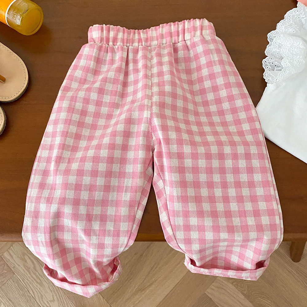Toddler Girl Leggings Plaid Cotton Loose Summer Children Clothing Kids Boys Pants
Toddler Girl Leggings Plaid Cotton Loose Summer Children Clothing Kids Boys Pants