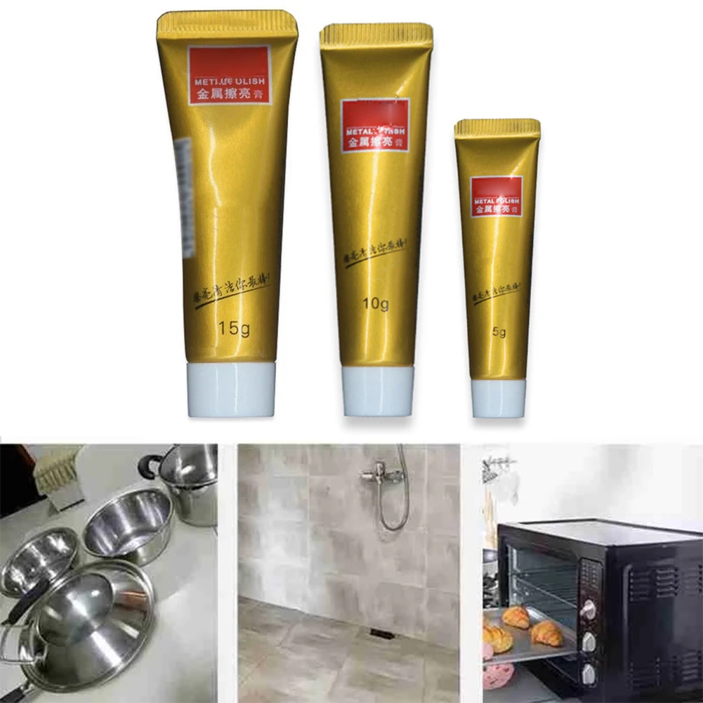 5/10/15g Metal Abrasive Polish Cleaning Cream Polishing Paste Rust Remover For Iron Chrome Brass Copper Nickel Stainless Steel
5/10/15g Metal Abrasive Polish Cleaning Cream Polishing Paste Rust Remover For Iron Chrome Brass Copper Nickel Stainless Steel