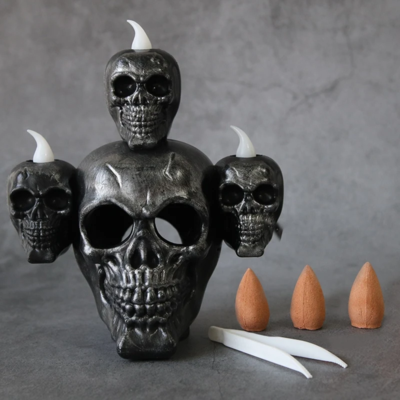 Halloween Horror Skull Head Light Pumpkin Lamp Electronic Candle Light Haunted House Decorations Home Decor
Halloween Horror Skull Head Light Pumpkin Lamp Electronic Candle Light Haunted House Decorations Home Decor