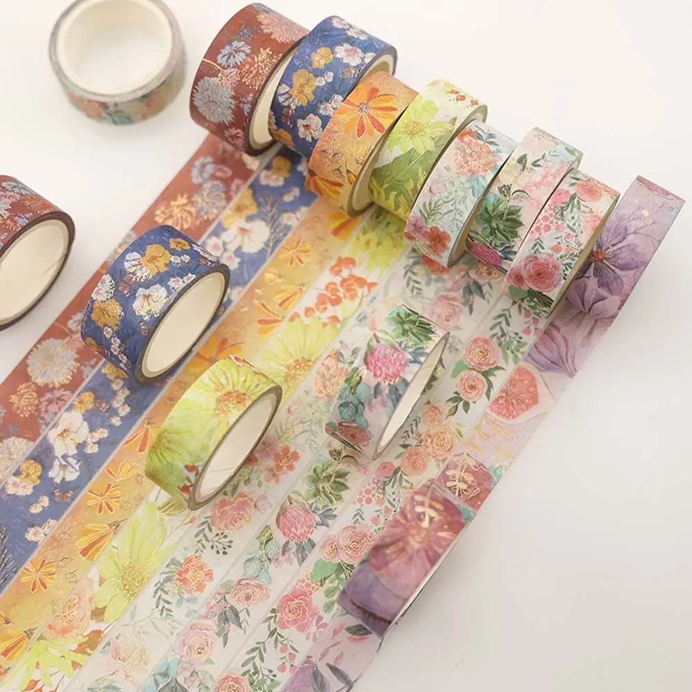 Стильный декоративный скотч с цветами из золотой фольги, 8 шт./коробка
Стильный декоративный скотч с цветами из золотой фольги, 8 шт./коробка