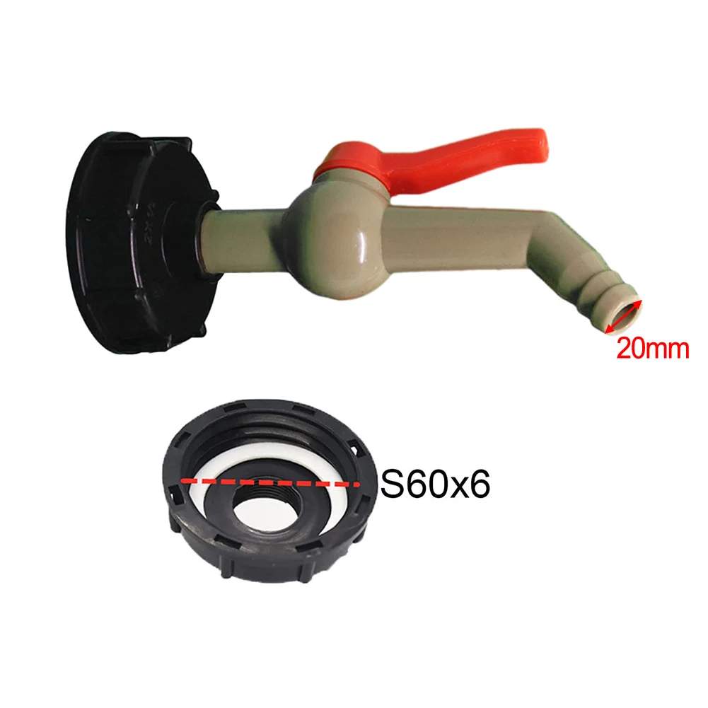 High Quality Industrial Plastic Material IBC Outlet Tap Adapter for 1 Inch S60x6 Ball Outlet Tap Cap Accessories
High Quality Industrial Plastic Material IBC Outlet Tap Adapter for 1 Inch S60x6 Ball Outlet Tap Cap Accessories