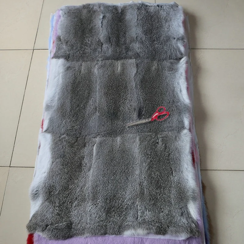 Natural Rabbit Fur Plate Natural Material DIY 55*115cm A quality Genuine Rabbit Pelt Real Rabbit Fur Material Factory wholesale
Natural Rabbit Fur Plate Natural Material DIY 55*115cm A quality Genuine Rabbit Pelt Real Rabbit Fur Material Factory wholesale
