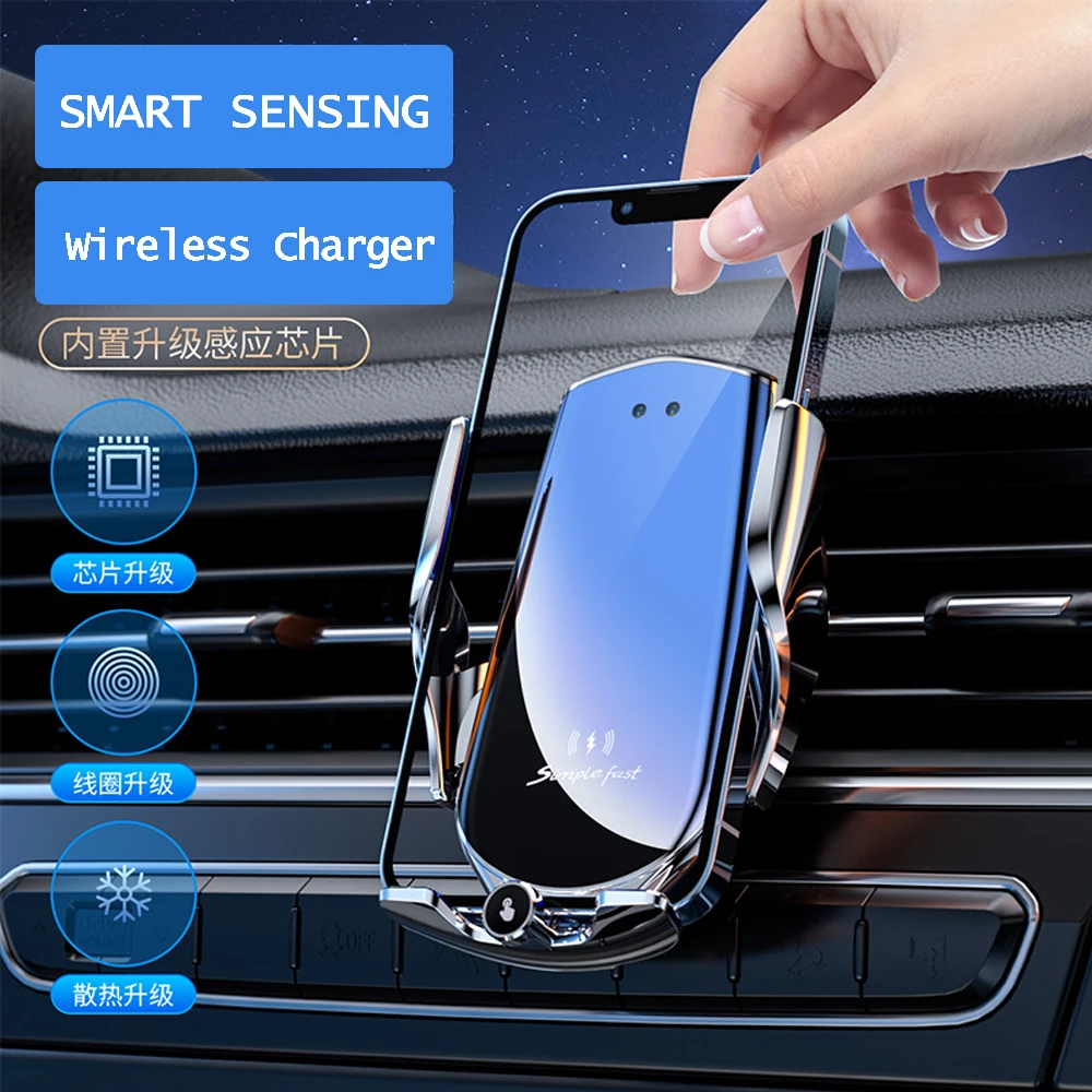 A3 Car Wireless Charger Car Air Vent Mount Phone Stands Magnetic Car Cell Phone Support Bracket QI Standard Wireless Charging
A3 Car Wireless Charger Car Air Vent Mount Phone Stands Magnetic Car Cell Phone Support Bracket QI Standard Wireless Charging