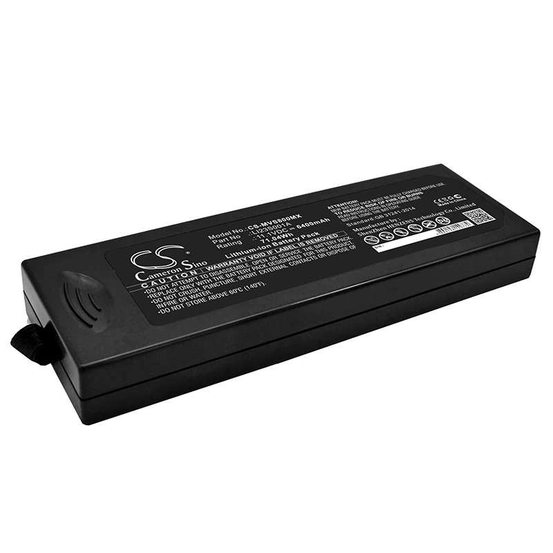 CameronSino Battery for Mindray VS800 VS-800 WATO EX-20 WATO EX20 WATO EX-25 WATO EX25 6400mAh / 71.04Wh LI23S001A 
CameronSino Battery for Mindray VS800 VS-800 WATO EX-20 WATO EX20 WATO EX-25 WATO EX25 6400mAh / 71.04Wh LI23S001A