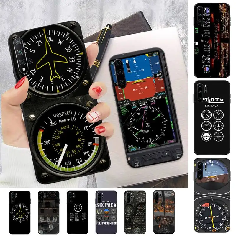Aviation Aeroplane Helicopter Cockpit Instrument Phone Case for Huawei P30 40 20 10 8 9 lite pro plus Psmart2019 
Aviation Aeroplane Helicopter Cockpit Instrument Phone Case for Huawei P30 40 20 10 8 9 lite pro plus Psmart2019