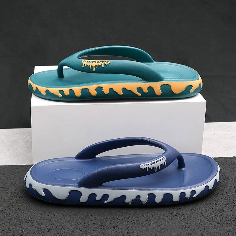 2022 New Men's Slippers Flip Flops Beach Slippers Thick Sole Summer Outdoor Shoes Slides Thong Slippers Women Sandals Soft Shoes
2022 New Men's Slippers Flip Flops Beach Slippers Thick Sole Summer Outdoor Shoes Slides Thong Slippers Women Sandals Soft Shoes