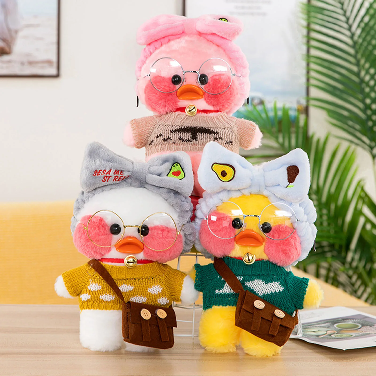 Cartoon LaLafanfan 30cm Cute Duck Stuffed Animals Plush Toy Kawaii Duck Doll Animal Pillow Children's Birthday Gift Home Decor 
Cartoon LaLafanfan 30cm Cute Duck Stuffed Animals Plush Toy Kawaii Duck Doll Animal Pillow Children's Birthday Gift Home Decor