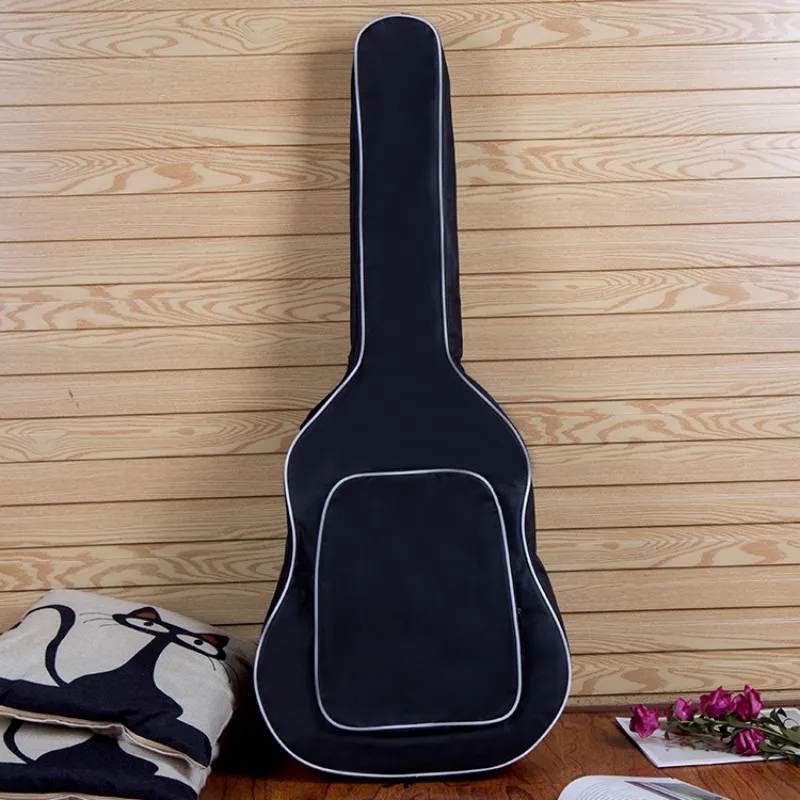 41 Inch Guitar Bag Waterproof Oxford Cloth Acoustic Folk Guitar Bag Double Straps Padded Cotton Soft Guitar Carry Case
41 Inch Guitar Bag Waterproof Oxford Cloth Acoustic Folk Guitar Bag Double Straps Padded Cotton Soft Guitar Carry Case