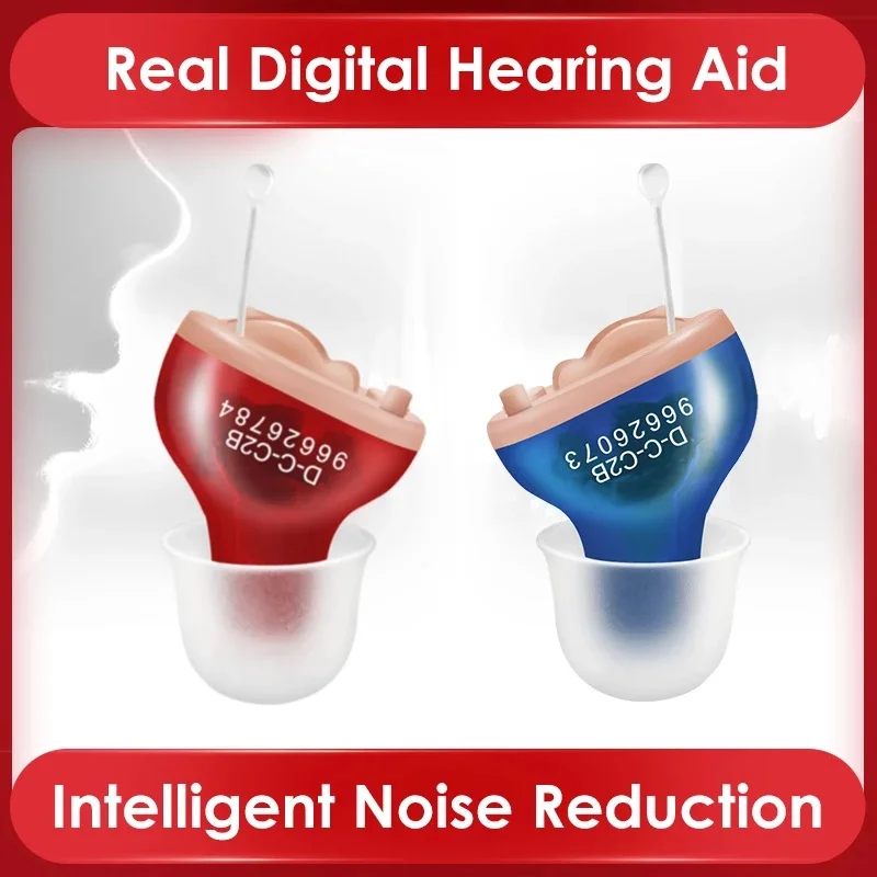 Wireless Hearing Aid Mini CIC Digital Invisible Micro Headphone Sound Amplifier For Elderly Deaf Hearing Loss Left&Right Aids
Wireless Hearing Aid Mini CIC Digital Invisible Micro Headphone Sound Amplifier For Elderly Deaf Hearing Loss Left&Right Aids