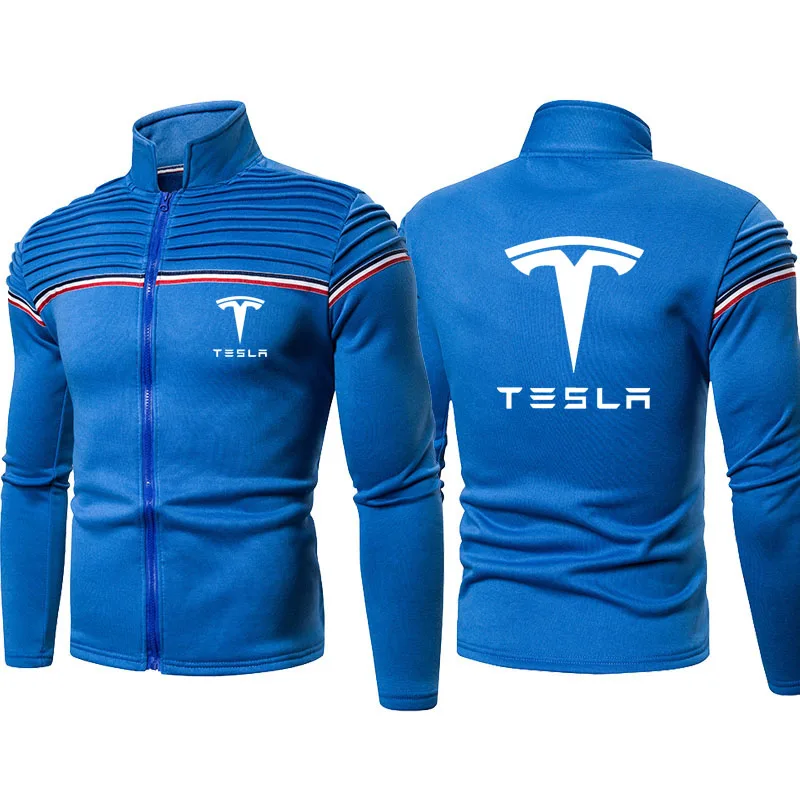New Casual Men's jacket Tesla car logo print Spring Autumn Fashion cotton Harajuku Men's zipper jacket Slim Baseball jacket
New Casual Men's jacket Tesla car logo print Spring Autumn Fashion cotton Harajuku Men's zipper jacket Slim Baseball jacket