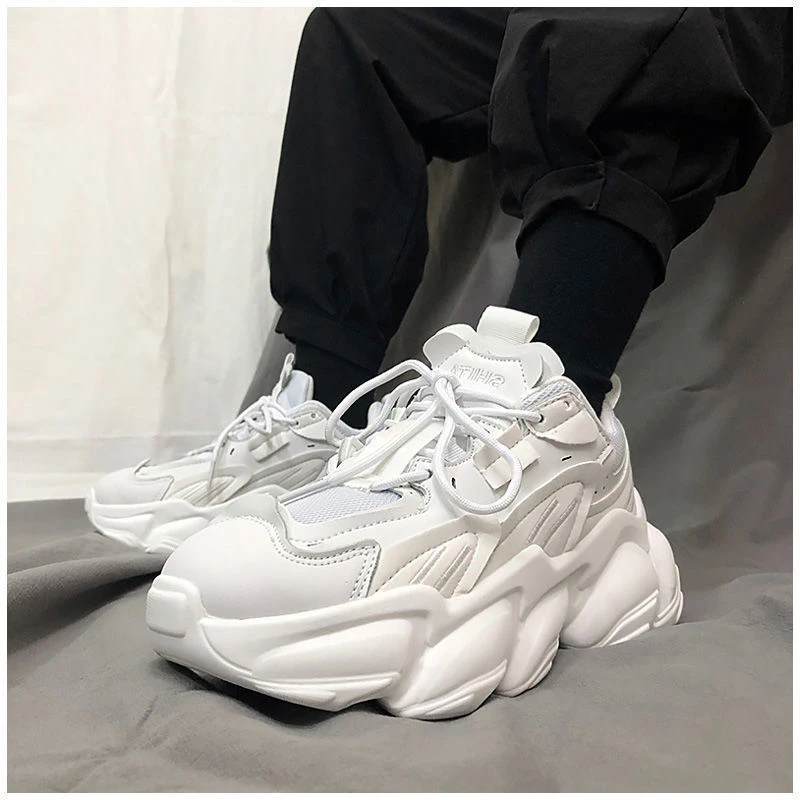 New Men's Thick Sole Sneakers Breathable Men's Sneakers Women's Sneakers Fashion Trend Jogging Shoes
New Men's Thick Sole Sneakers Breathable Men's Sneakers Women's Sneakers Fashion Trend Jogging Shoes