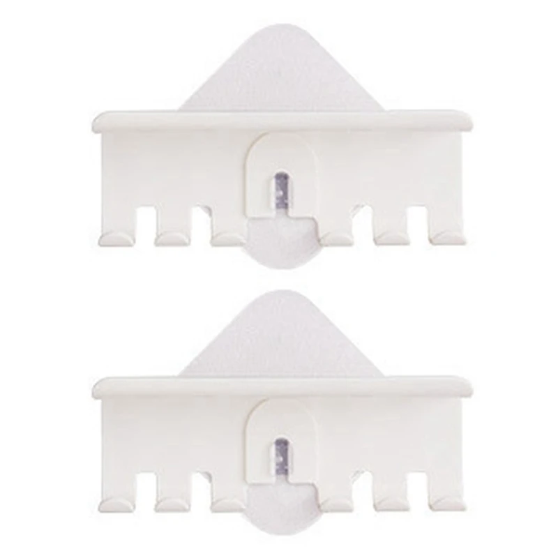 2X Toothbrush Holder Wall Mount Magic Sticker Bathroom Family Tooth Brush Set Wall Stand Toothpaste Placed Holder
2X Toothbrush Holder Wall Mount Magic Sticker Bathroom Family Tooth Brush Set Wall Stand Toothpaste Placed Holder