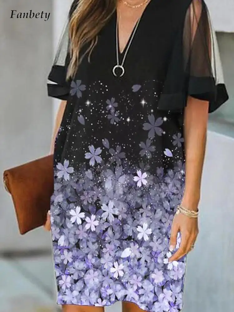 Office Lady Casual Commute A-Line Dress 2022 Summer Sexy V-Neck Mesh Short Sleeve Patchwork Pullover Dress Women Elegant Vestido
Office Lady Casual Commute A-Line Dress 2022 Summer Sexy V-Neck Mesh Short Sleeve Patchwork Pullover Dress Women Elegant Vestido
