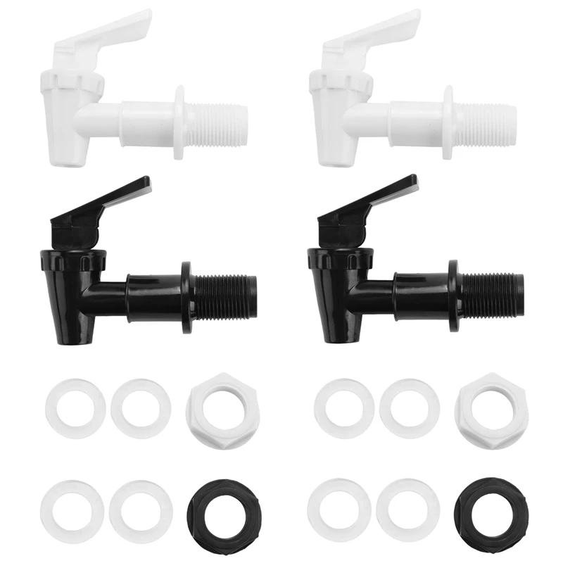 8 Sets Replacement Cooler Faucet Water Bottle Jug, Dispenser Tap Spigot Spout Water Beverage Lever Pour Dispenser Valve 
8 Sets Replacement Cooler Faucet Water Bottle Jug, Dispenser Tap Spigot Spout Water Beverage Lever Pour Dispenser Valve