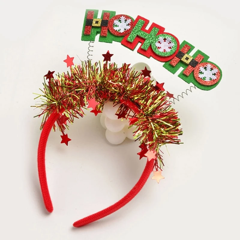 Capital English HOHOHO Letter Shape Headband Hair Hoop Xmas Performances Headpiece Festival Party Costume Props Unisex
Capital English HOHOHO Letter Shape Headband Hair Hoop Xmas Performances Headpiece Festival Party Costume Props Unisex