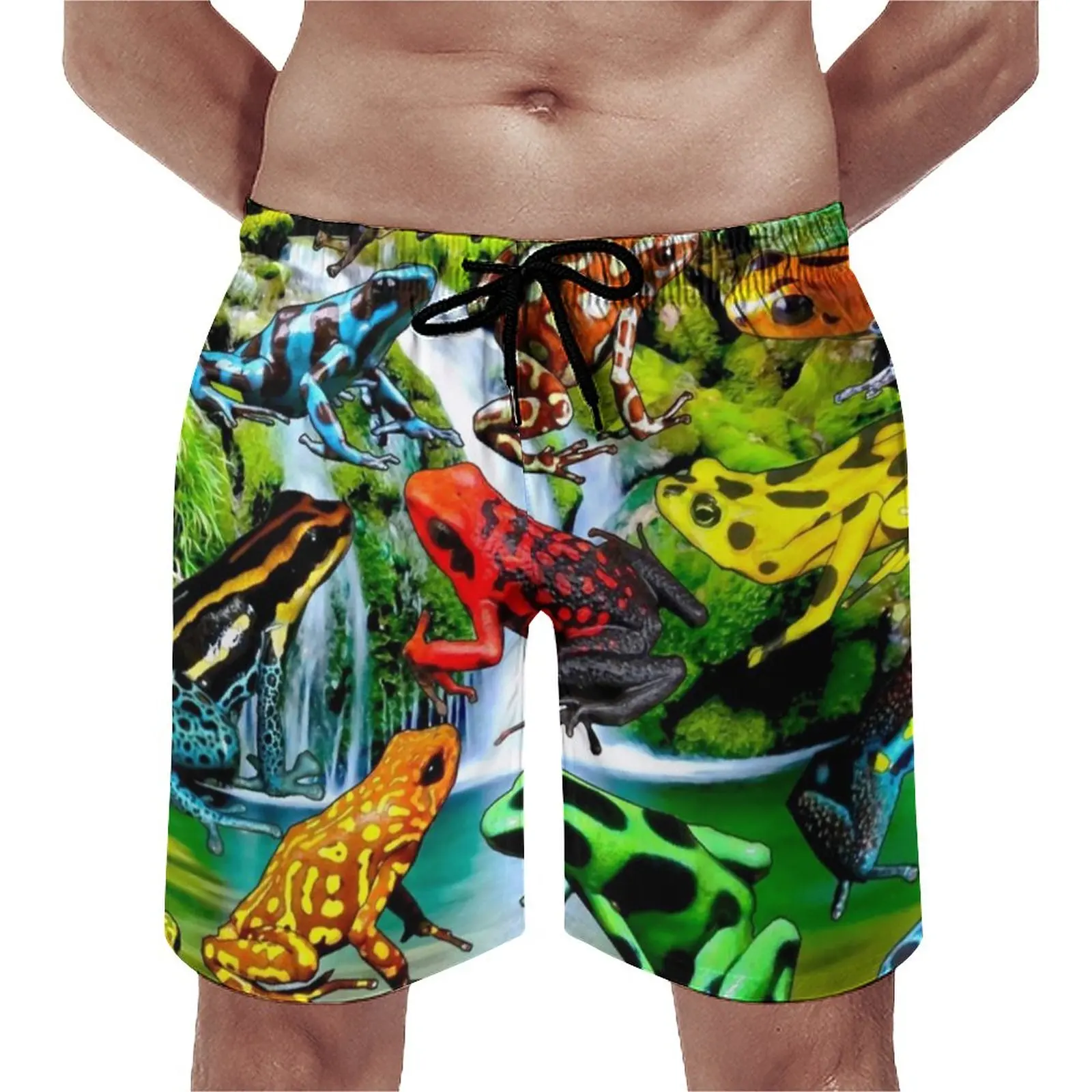 Gym Shorts Rainforest Frog Cute Swim Trunks Colorful Poison Frogs Men Fast Dry Sports High Quality Large Size Beach Short Pants
Gym Shorts Rainforest Frog Cute Swim Trunks Colorful Poison Frogs Men Fast Dry Sports High Quality Large Size Beach Short Pants