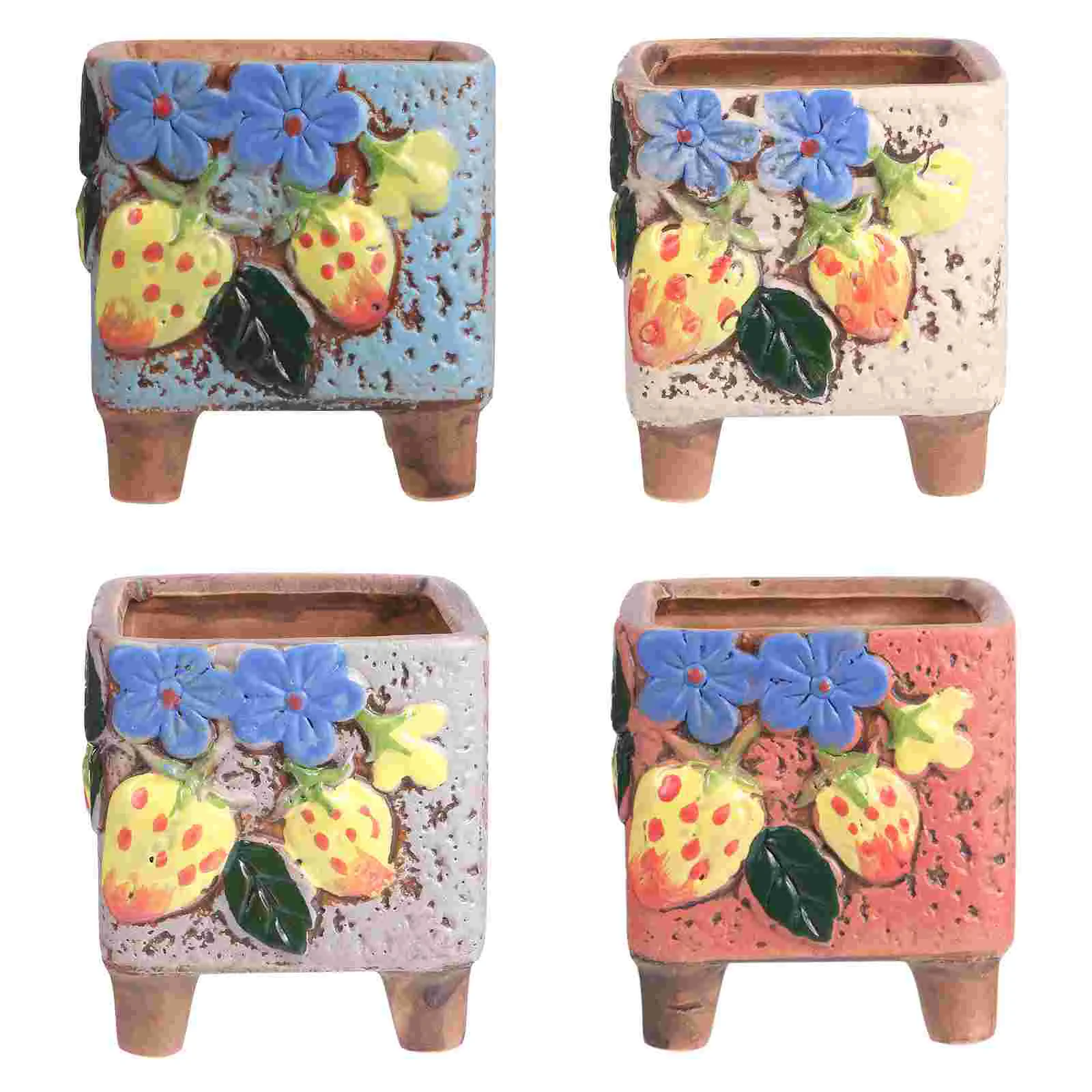 Pot Succulent Planter Pots Hand Painted Flowerdecorative Planting Vintage Planterswith Drainage Ceramic Small Flowerpot
Pot Succulent Planter Pots Hand Painted Flowerdecorative Planting Vintage Planterswith Drainage Ceramic Small Flowerpot