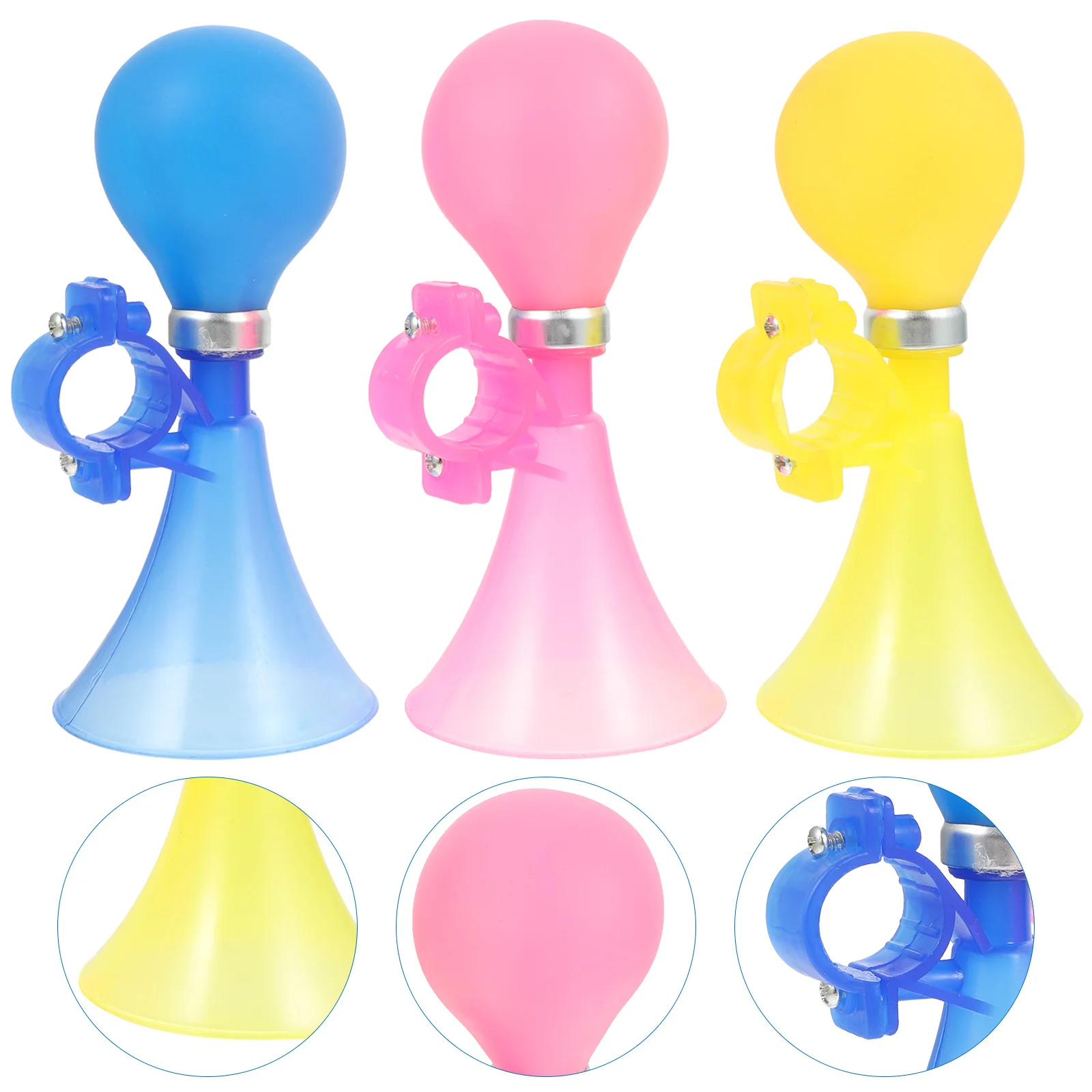 3PCS Bike Squeeze Horn Cruiser Bell Cycle Handlebar Bell Road Bike Bell Kids Bike Handlebar Bell Mountain Road Bell
3PCS Bike Squeeze Horn Cruiser Bell Cycle Handlebar Bell Road Bike Bell Kids Bike Handlebar Bell Mountain Road Bell