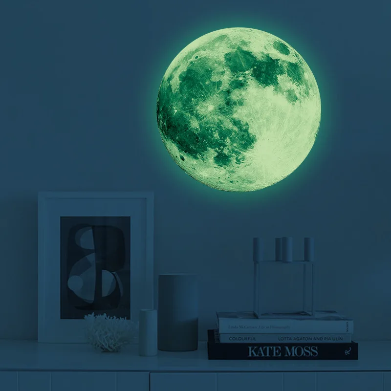 3D Luminous Moon Wall Sticker Fluorescent Glow In The Dark Star Moon Wall Stickers Decals Wallpaper Kids Room Home Decoration
3D Luminous Moon Wall Sticker Fluorescent Glow In The Dark Star Moon Wall Stickers Decals Wallpaper Kids Room Home Decoration