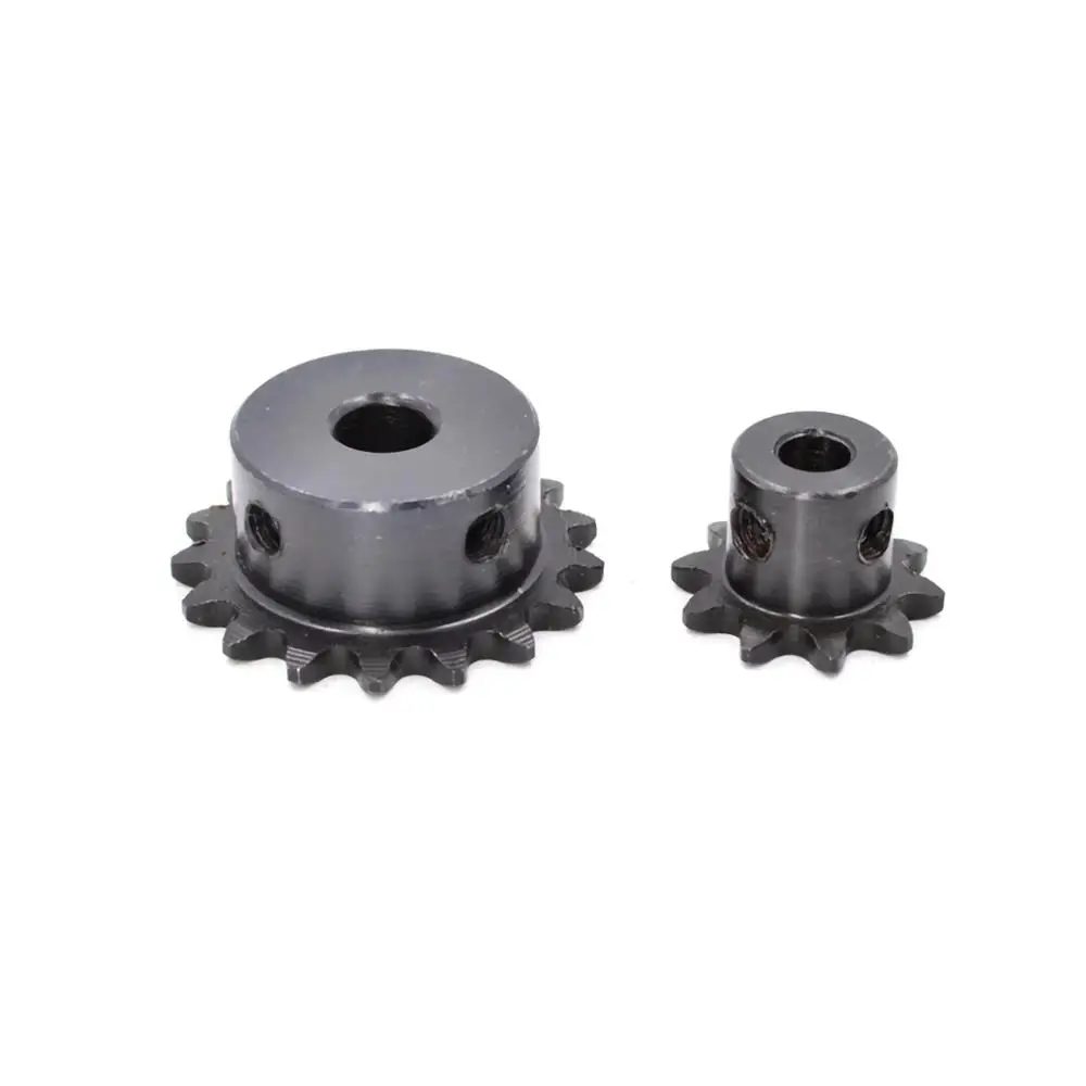 1Pcs 5mm-18mm Bore Industrial Sprocket Wheel Motor Chain Drive Sprocket 04C Chain Gear 45# Steel 9-24 Tooth
1Pcs 5mm-18mm Bore Industrial Sprocket Wheel Motor Chain Drive Sprocket 04C Chain Gear 45# Steel 9-24 Tooth