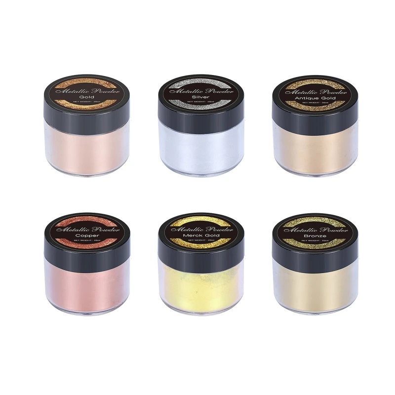 M2EA Metallic Pigment Powder 4 Colors Fine Resin Pigment Powder Each Bottle 20g Resin Color Pigment for Epoxy Resin Coloring
M2EA Metallic Pigment Powder 4 Colors Fine Resin Pigment Powder Each Bottle 20g Resin Color Pigment for Epoxy Resin Coloring
