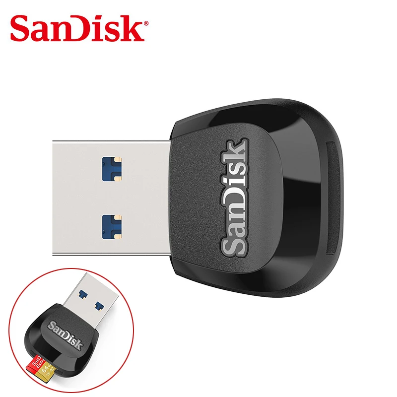 SanDisk TF устройство для чтения карт памяти MicroSD V30 A1 UHS-I MicroSDHC MicroSDXC Mini Mobilemate USB 3 0 устройство чтения карт Micro SD для компьютера
SanDisk TF устройство для чтения карт памяти MicroSD V30 A1 UHS-I MicroSDHC MicroSDXC Mini Mobilemate USB 3 0 устройство чтения карт Micro SD для компьютера