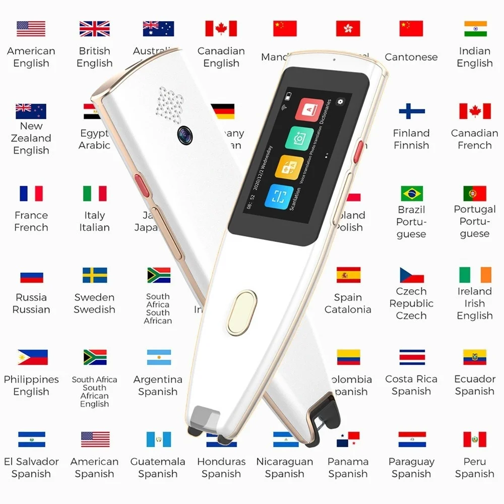 112 Languages Translation Pen Portable Scan Translation Pen Scanner Instant Text Scanning Reading Translator Device Reading Pen
112 Languages Translation Pen Portable Scan Translation Pen Scanner Instant Text Scanning Reading Translator Device Reading Pen