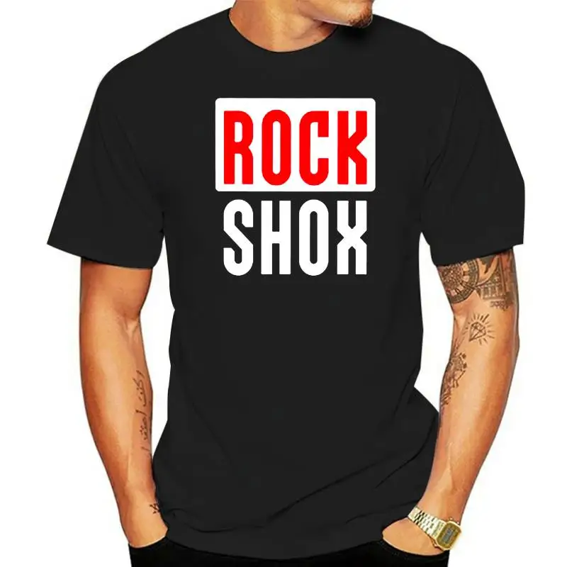 

Rock Shox Logo Moutain MTB Bike Bicycle Sticker Unisex Black T-Shirt S-5XL Cool Gift Personality Tee Tshirt