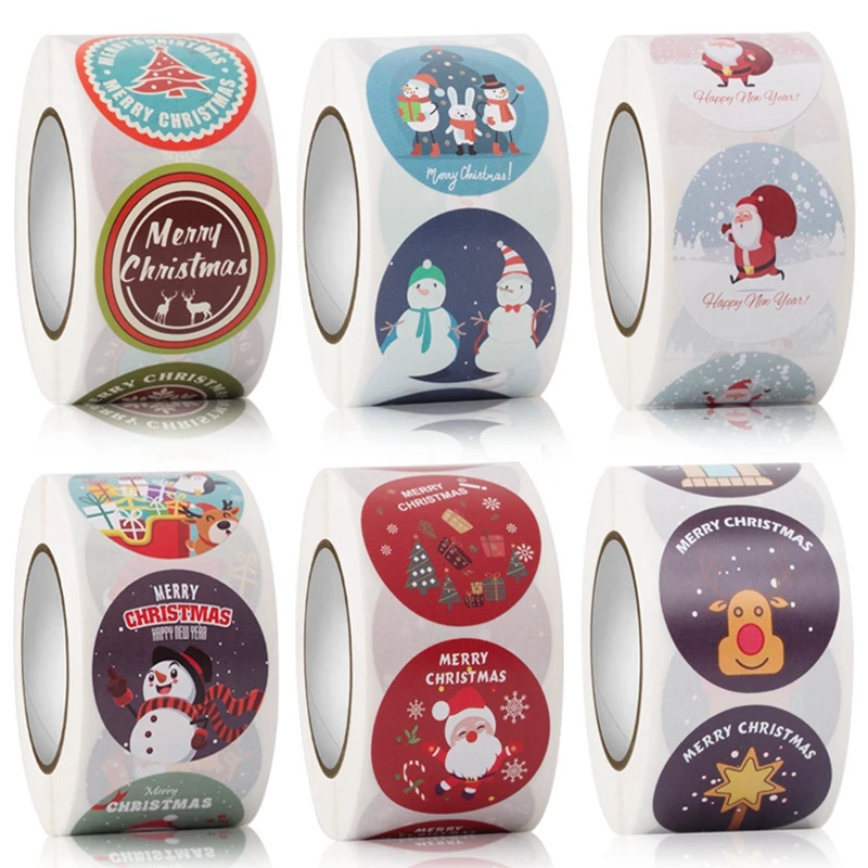 100-500pcs Christmas Stickers for Kids Gift Packaging Sealing Label Holiday Decor Baking Envelope Cute Stationery Stickers 1inch
100-500pcs Christmas Stickers for Kids Gift Packaging Sealing Label Holiday Decor Baking Envelope Cute Stationery Stickers 1inch