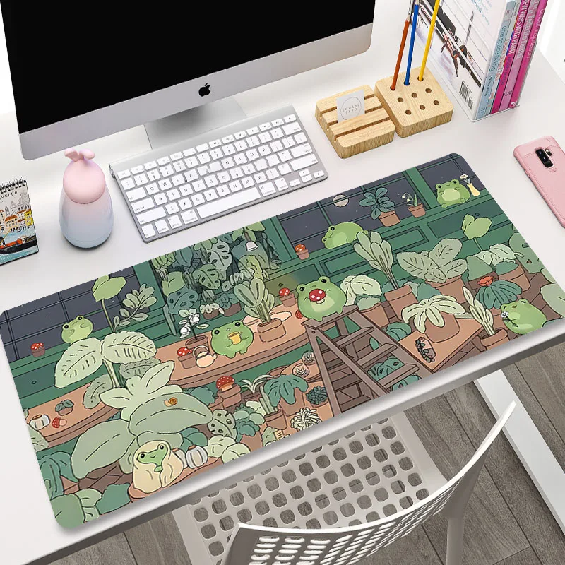 Green Plant Cat Large Gaming Mousepad XXL Gamer Mouse Pad 90x40 Office Long Table Mat Kawaii Desk Mat For Teen Girls For Bedroom
Green Plant Cat Large Gaming Mousepad XXL Gamer Mouse Pad 90x40 Office Long Table Mat Kawaii Desk Mat For Teen Girls For Bedroom