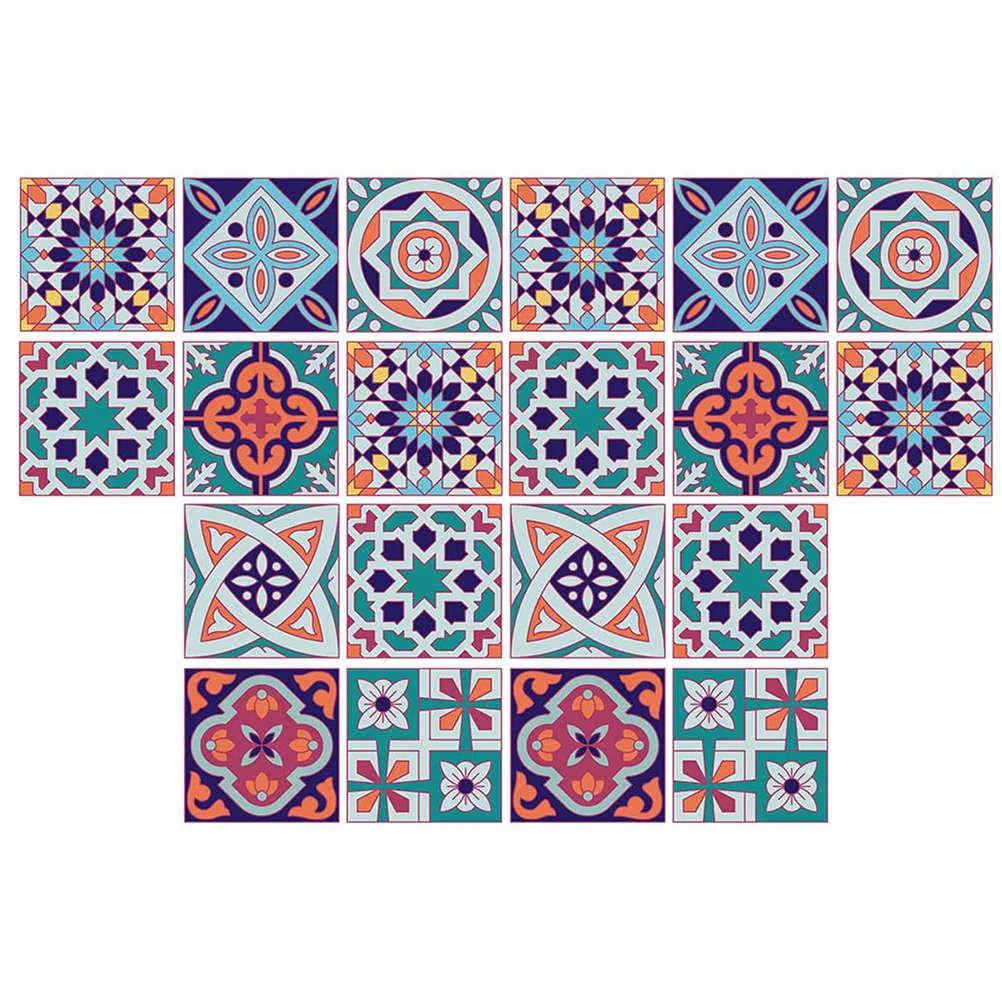 20 Pcs Tile Decals Wall Home Vintage Backsplash Stickers Decoration Norse Bathroom Sticky Brick
20 Pcs Tile Decals Wall Home Vintage Backsplash Stickers Decoration Norse Bathroom Sticky Brick