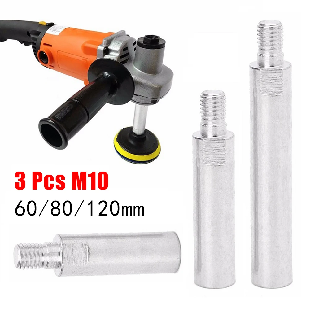 3pcs Angle Grinder Polisher Extension Connecting Rod M10 Adapter Rod For Polishing Pad Grinding Connection Adapter Power Tool
3pcs Angle Grinder Polisher Extension Connecting Rod M10 Adapter Rod For Polishing Pad Grinding Connection Adapter Power Tool