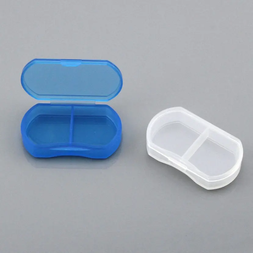 Portable Travel Mini Plastic Pill Box Medicine Case 2 Compartments Jewelry Bead Parts Organizer Storage Box DH6987
Portable Travel Mini Plastic Pill Box Medicine Case 2 Compartments Jewelry Bead Parts Organizer Storage Box DH6987