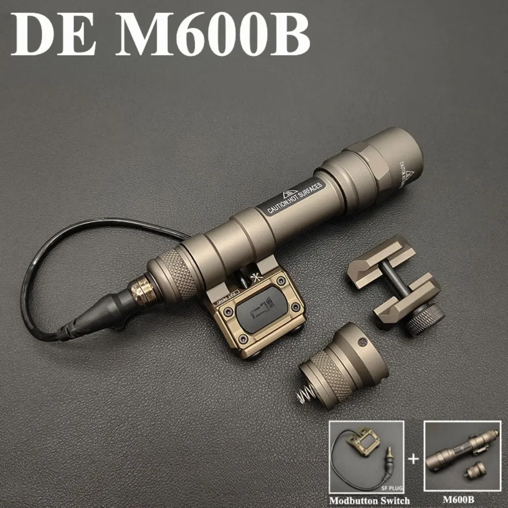 Тактический фонарь M300B/M600B алюминиевый 800 люмен
Тактический фонарь M300B/M600B алюминиевый 800 люмен