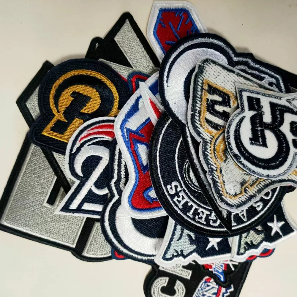 Football rugby team series logo Patches for iron Clothing Jackets T Shirt hat DIY Sew Ironing Embroidery Patch Appliques badge
Football rugby team series logo Patches for iron Clothing Jackets T Shirt hat DIY Sew Ironing Embroidery Patch Appliques badge