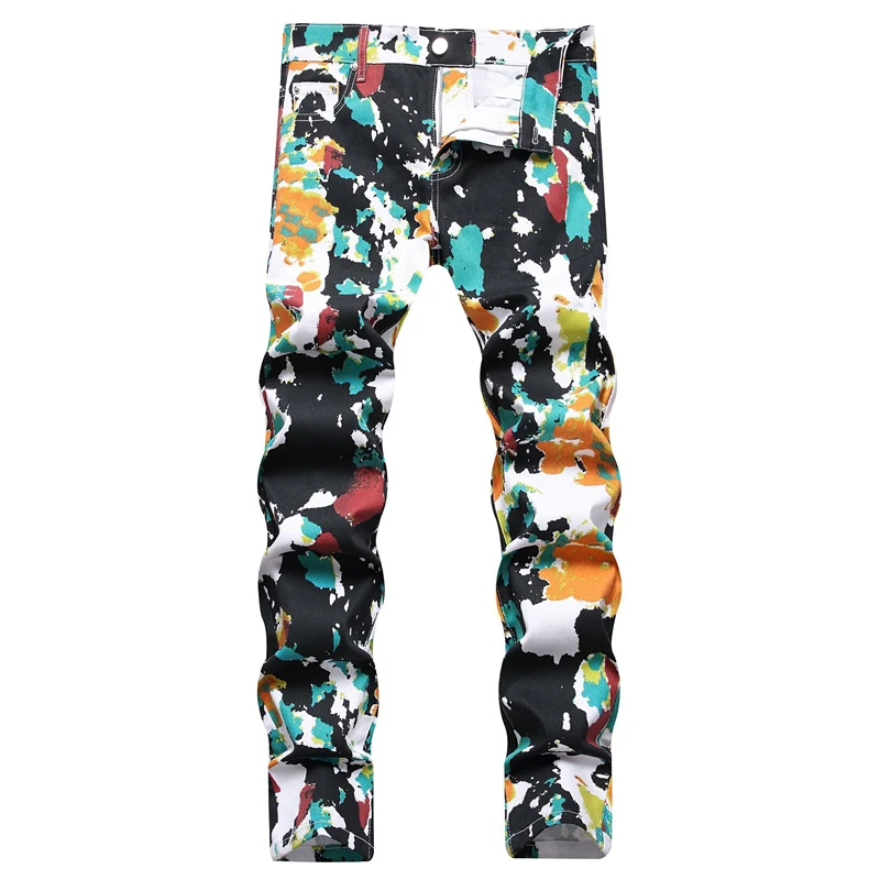 Street Tie Dye Wind Bump Color Personality Jeans Fashion Slim Pants Waist Casual Men's Clothing
Street Tie Dye Wind Bump Color Personality Jeans Fashion Slim Pants Waist Casual Men's Clothing