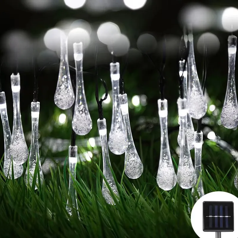 Солнечные фонарики-капли LED 20/30/100 шт для сада
Солнечные фонарики-капли LED 20/30/100 шт для сада