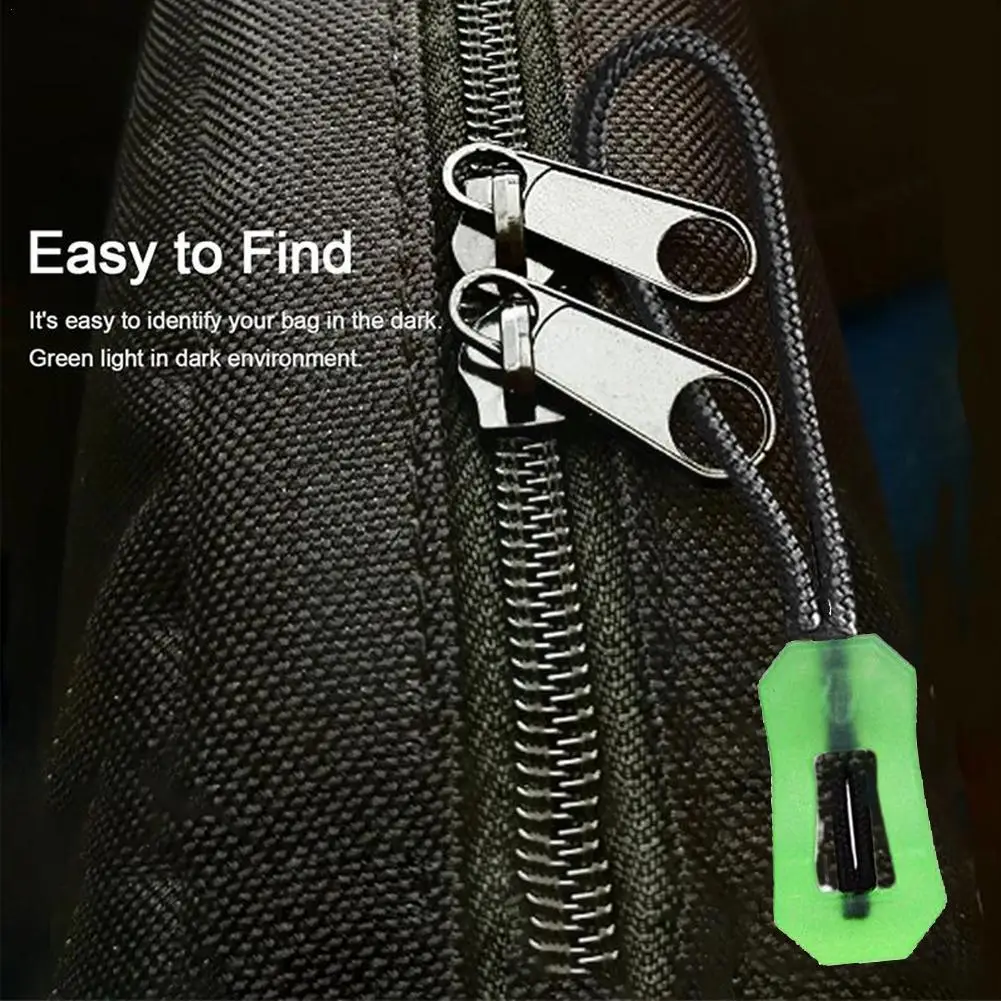 10pcs Glow In The Dark Zipper Puller Head Anti-lost Luminous Pull Zippers Backpack Pendant for Coat Rucksack Handbag Tent V3H9
10pcs Glow In The Dark Zipper Puller Head Anti-lost Luminous Pull Zippers Backpack Pendant for Coat Rucksack Handbag Tent V3H9