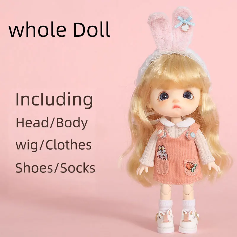 STO doll OB11 doll Cute makeup doll customization 1/8BJD joint doll head dolls 1/12bjd body contain wig shoes and clothes
STO doll OB11 doll Cute makeup doll customization 1/8BJD joint doll head dolls 1/12bjd body contain wig shoes and clothes